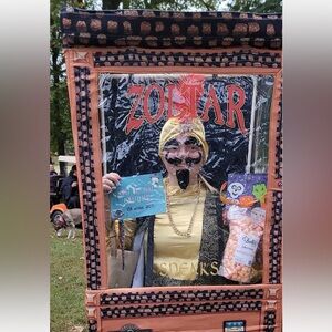 Zoltar Speaks Costume with Yellow and Black Details